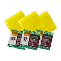 Jabón Natural De Jazmin Desintoxicante Bioaqua 100Gr 3 Unidades